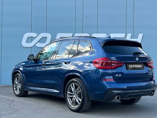 2019 BMW X3 30i xDrive III (G01), синий, 3900000 рублей, вид 2