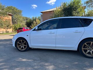 2007 Mazda 3 I (BK) Рестайлинг, белый, 449000 рублей, вид 3