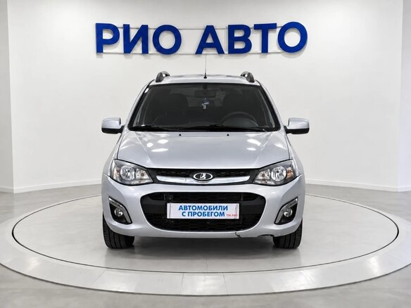 2013 Lada (ВАЗ) Kalina II, серебристый - вид 2
