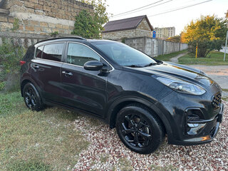 2021 Kia Sportage IV Рестайлинг, чёрный, 2850000 рублей, вид 4
