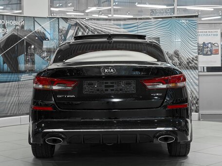 2019 Kia Optima IV Рестайлинг, чёрный, 1899000 рублей, вид 5