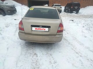 2005 Hyundai Accent ТагАЗ II, бежевый, 350000 рублей, вид 3