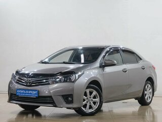 2014 Toyota Corolla XI (E160, E170, E180), серебристый, 1349000 рублей, вид 3