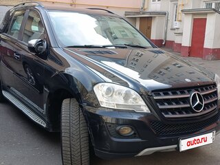 2008 Mercedes-Benz M-Класс 350 II (W164) Рестайлинг, чёрный, 1080000 рублей, вид 4