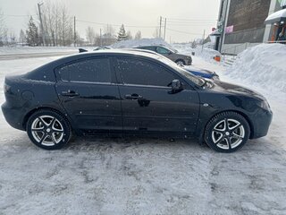 2007 Mazda 3 I (BK) Рестайлинг, чёрный, 700000 рублей, вид 1