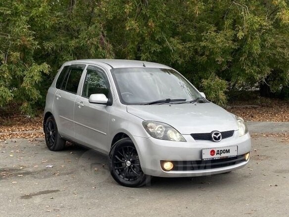 2006 Mazda Demio II (DY) Рестайлинг, серый, 425000 рублей - вид 1