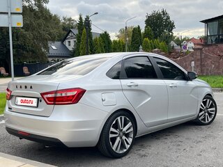 2017 Lada (ВАЗ) Vesta I, серебристый, 780000 рублей, вид 3