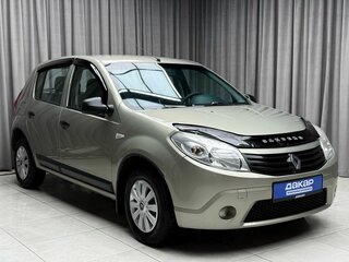 2011 Renault Sandero I, бежевый, 749000 рублей, вид 3