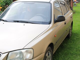 2007 Hyundai Accent ТагАЗ II, бежевый, 470000 рублей, вид 1