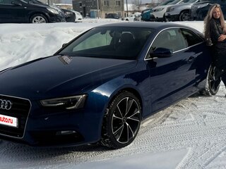 2013 Audi A5 I (8T) Рестайлинг, синий, 1550000 рублей, вид 2
