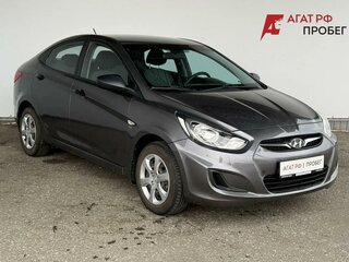 2013 Hyundai Solaris I, серый, 845000 рублей, вид 3