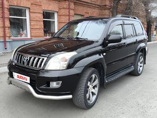 2008 Toyota Land Cruiser Prado 5-speed 120 Series Рестайлинг, чёрный, 2250000 рублей, вид 1