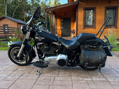 2011 Harley-Davidson Fat Boy, чёрный, 1199000 рублей, вид 1