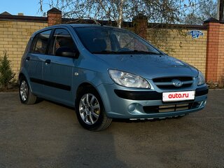 2007 Hyundai Getz I Рестайлинг, голубой, 390000 рублей, вид 3