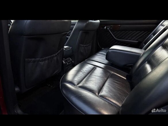 1991 Mercedes-Benz S-Класс 300 II (W126) Рестайлинг, красный, 1049000 рублей - вид 13