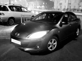 2013 Mazda 3 II (BL) Рестайлинг, серый, 930000 рублей, вид 1