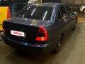 2008 Hyundai Accent ТагАЗ II, синий, 550000 рублей - вид 2