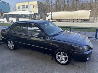 2008 Hyundai Accent ТагАЗ II, чёрный, 435000 рублей, вид 2
