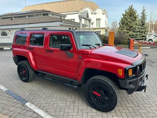 2005 Hummer H3, красный, 1850000 рублей, вид 2