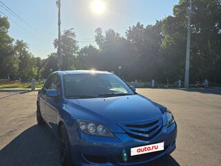2006 Mazda 3 I (BK) Рестайлинг, синий, 335000 рублей, вид 1