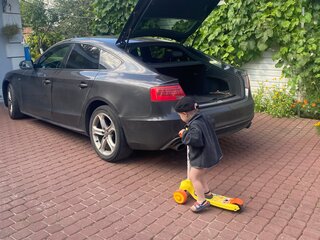 2014 Audi A5 I (8T) Рестайлинг, чёрный, 1700000 рублей, вид 4