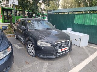 2008 Audi A3 II (8P) Рестайлинг 2, чёрный, 350000 рублей, вид 4