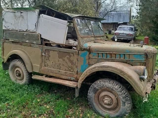 1969 ГАЗ 69, зелёный, 100000 рублей, вид 2