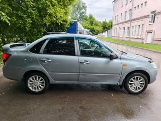 2013 Lada (ВАЗ) Granta I, голубой, 390000 рублей, вид 2