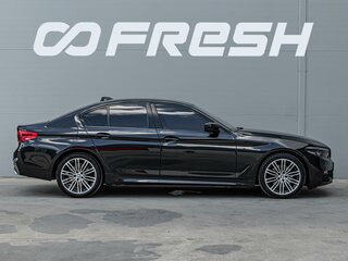 2017 BMW 5 серии 520d VII (G30/G31/G38), чёрный, 3080000 рублей, вид 5