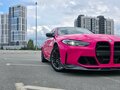 2022 BMW M3 Competition Package VI (G80), розовый, 7750000 рублей - вид 4