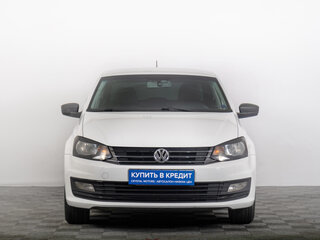 2017 Volkswagen Polo V Рестайлинг, белый, 949000 рублей, вид 3