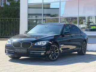 2014 BMW 7 серии Long 750Li xDrive V (F01/F02/F04) Рестайлинг, чёрный, 1449000 рублей, вид 3
