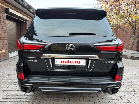 2021 Lexus LX 570 III Рестайлинг 2, чёрный, 16000000 рублей, вид 4