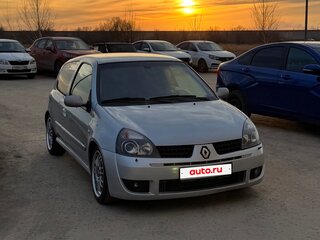 2003 Renault Clio RS II Рестайлинг, серебристый, 888000 рублей, вид 2