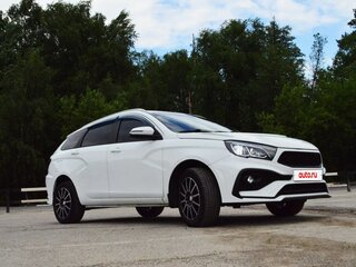 2018 Lada (ВАЗ) Vesta SW I, белый, 1100000 рублей, вид 1