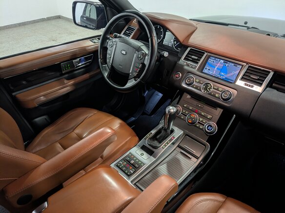 2013 Land Rover Range Rover Sport I Рестайлинг, чёрный, 2100000 рублей - вид 8