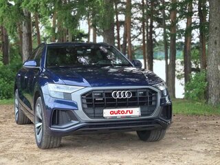 2020 Audi Q8 50 TDI I (4M), синий, 6600000 рублей, вид 2