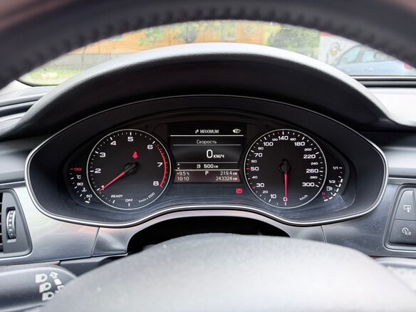 2016 Audi A6 IV (C7) Рестайлинг, чёрный, 1600000 рублей - вид 7