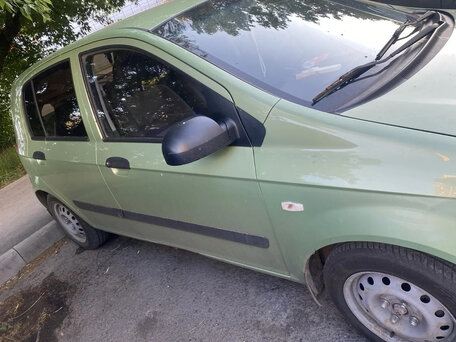 2009 Hyundai Getz I Рестайлинг, зелёный, 325000 рублей, вид 4