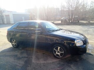 2008 Lada (ВАЗ) Priora I, чёрный, 399999 рублей, вид 1