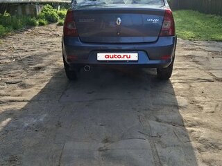 2010 Renault Logan I Рестайлинг, синий, 370000 рублей, вид 3