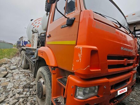 2022 КамАЗ Автобетоносмеситель, оранжевый, 3496950 рублей, вид 2