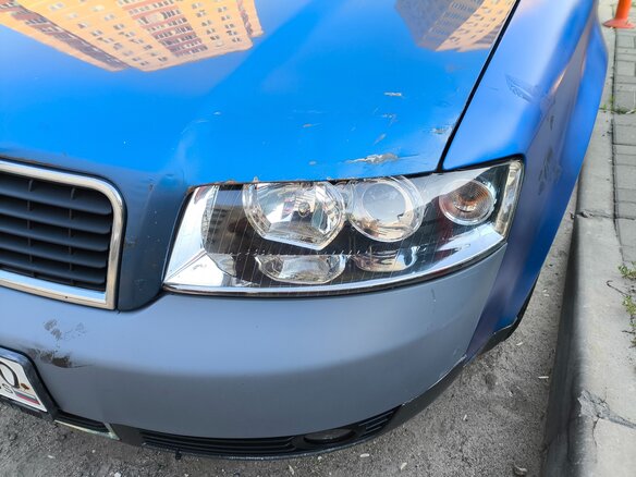 2002 Audi A4 II (B6), синий, 490000 рублей - вид 10