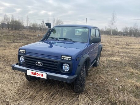 2017 Lada (ВАЗ) 2121 (4x4) I Рестайлинг, синий, 490000 рублей, вид 2