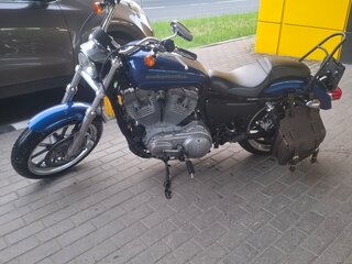 2015 Harley-Davidson Sportster 883, синий, 655555 рублей, вид 1