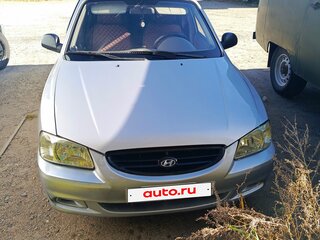 2004 Hyundai Accent ТагАЗ II, серебристый, 260000 рублей, вид 5
