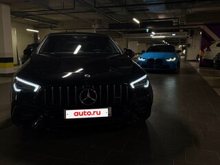 2021 Mercedes-Benz CLA AMG 45 AMG S II (C118, X118), чёрный, 4700000 рублей, вид 2