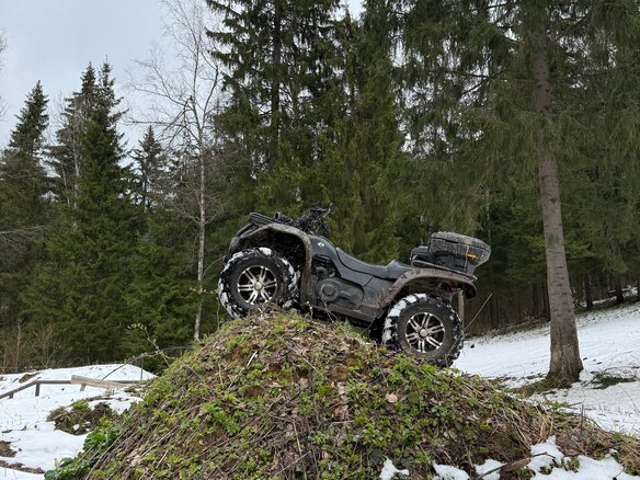 2011 Stels ATV-500, чёрный, 330000 рублей - вид 14
