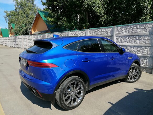 2019 Jaguar E-Pace I, синий - вид 27