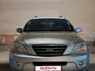 2008 Kia Sorento I Рестайлинг, серебристый, 1150000 рублей, вид 3